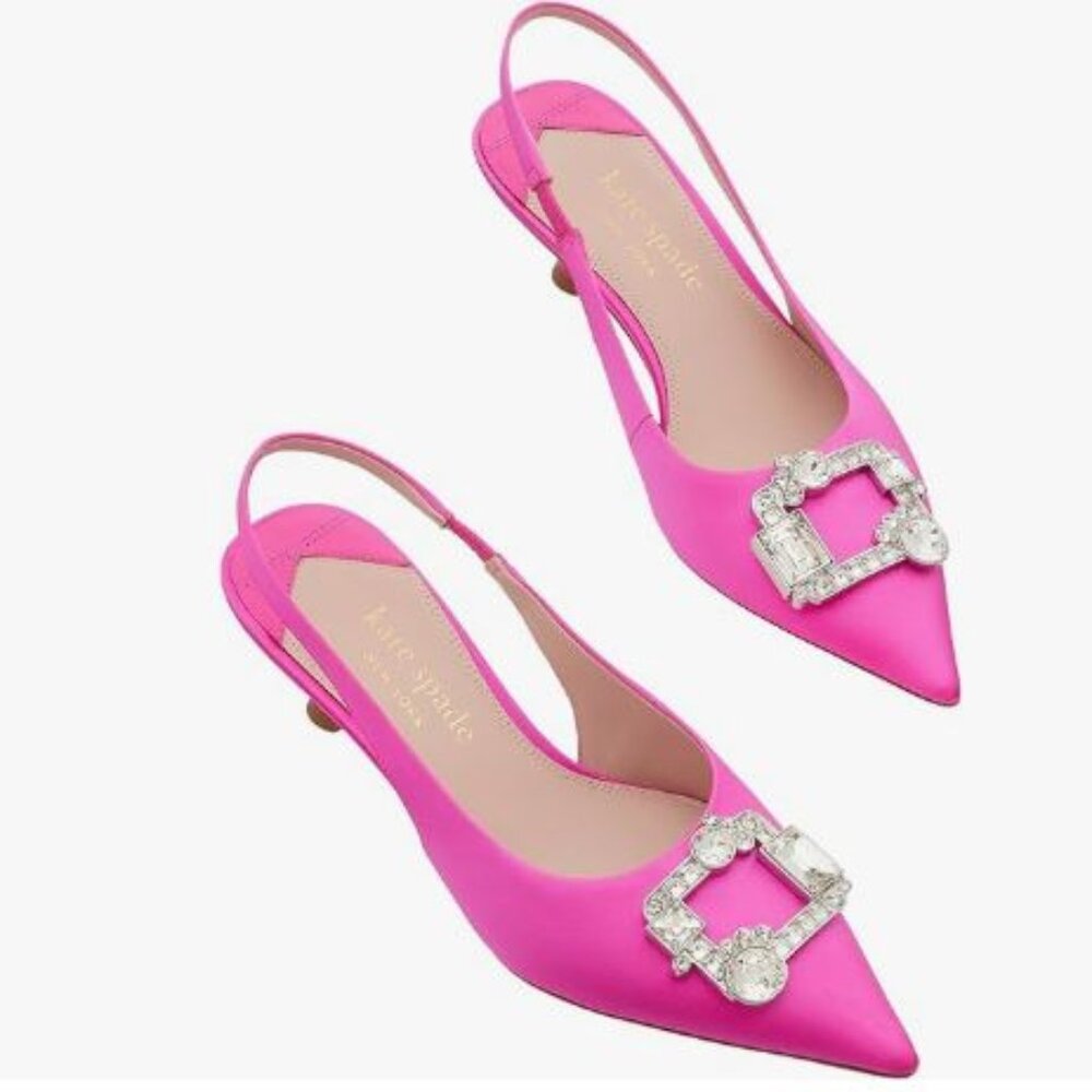 kate spade new york Women's Renata Sling Pumps 7.5 New With Box